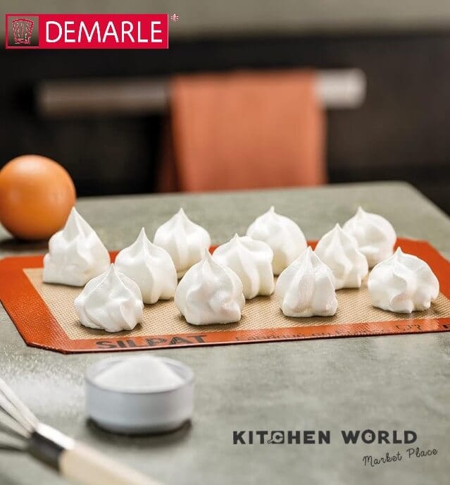 แผ่นรองอบไฟเบอร์กลาสซิลิโคน DEMARLE PT0217 ขนาด 27.5X20 ซม.